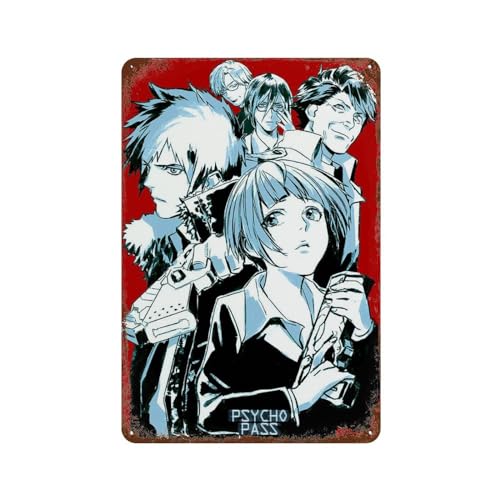 Anime Psychos Pass Retro Poster Metall Blechschild Chic Kunst Retro Eisen Malerei Bar Menschen Höhle Cafe Familie Garage Wanddekoration Anime Psychos Pass Retro Poster Metall Blechschild Chic Kunst Retro Eisen Malerei Bar Menschen Höhle Cafe Familie Garage Wanddekoration von ENQIAOLIU