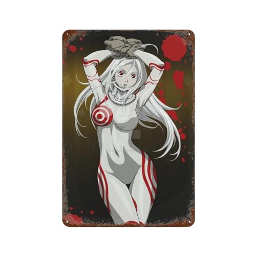 Deadman Wonderland Shiro Retro Poster Metall Blechschild Chic Kunst Retro Eisen Malerei Bar Menschen Höhle Cafe Familie Garage Wanddekoration Deadman Wonderland Shiro Retro Poster Metall Blechschild Chic Kunst Retro Eisen Malerei Bar Menschen Höhle Cafe Familie Garage Wanddekoration von ENQIAOLIU