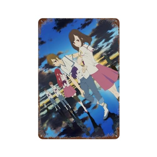 From The New World Anime Retro Poster Metal Tin Sign Chic Art Retro Iron Painting Bar People Cave Cafe Family Garage Wall Decoration von ENQIAOLIU