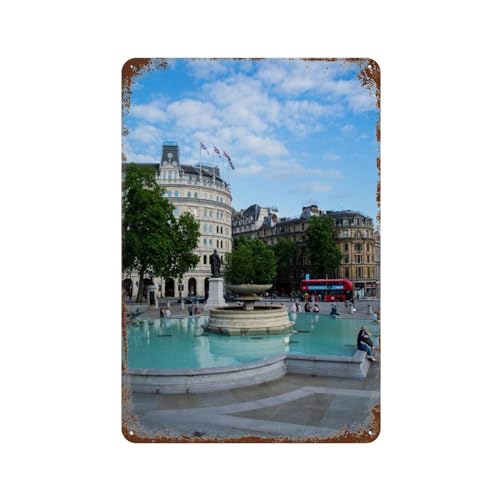 Trafalgar Square Retro Poster Metall Blechschild Chic Kunst Retro Eisen Malerei Bar Menschen Höhle Cafe Familie Garage Wanddekoration Trafalgar Square Retro Poster Metall Blechschild Chic Kunst Retro Eisen Malerei Bar Menschen Höhle Cafe Familie Garage Wanddekoration von ENQIAOLIU