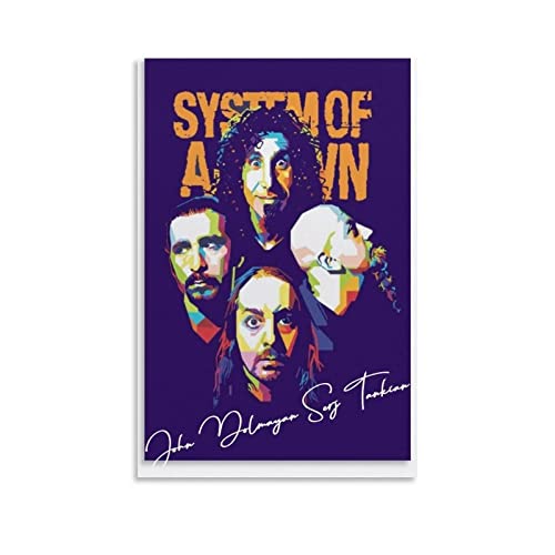 ENQIAOZHANG Bilder Wohnzimmer Modern 50x70cm John Dolmayan Serj Tankian Tela decorativa Wall Art Soggiorno Poster Camera da letto Senza Cornice ENQIAOZHANG Bilder Wohnzimmer Modern 50x70cm John Dolmayan Serj Tankian Tela decorativa Wall Art Soggiorno Poster Camera da letto Senza Cornice von ENQIAOZHANG