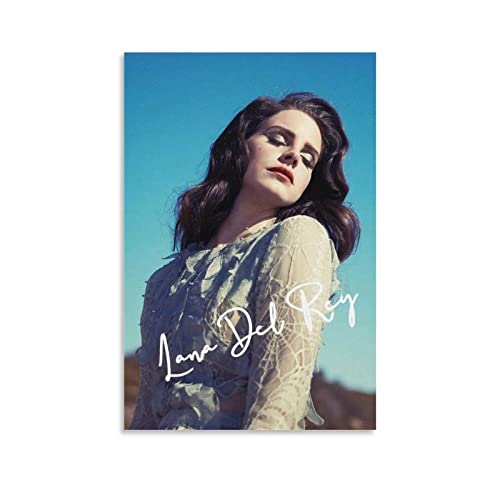 ENQIAOZHANG Bilder Wohnzimmer Modern 50x70cm Lana Del Rey Poster Soggiorno Camera da letto Pittura Opera d'arte Senza Cornice ENQIAOZHANG Bilder Wohnzimmer Modern 50x70cm Lana Del Rey Poster Soggiorno Camera da letto Pittura Opera d'arte Senza Cornice von ENQIAOZHANG