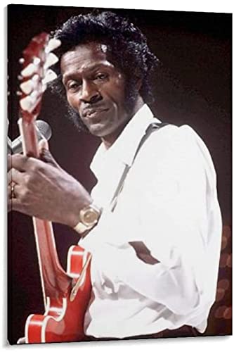 ENQIAOZHANG Bilder Wohnzimmer Modern 60x90cm Leggendario cantante soul Rockstar Chuck Berry Poster Canvas Wall Art Room Immagini per Camera da letto Regali Decor Senza Cornice ENQIAOZHANG Bilder Wohnzimmer Modern 60x90cm Leggendario cantante soul Rockstar Chuck Berry Poster Canvas Wall Art Room Immagini per Camera da letto Regali Decor Senza Cornice von ENQIAOZHANG