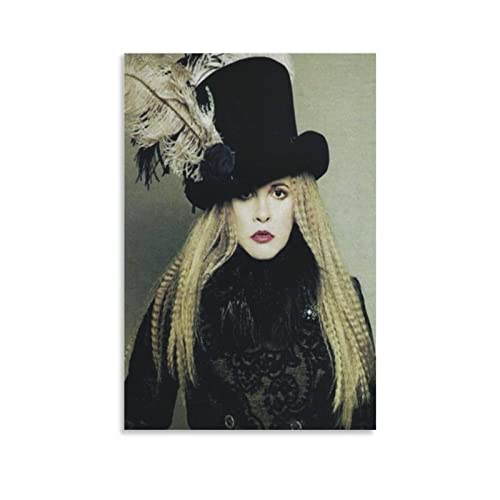 ENQIAOZHANG Bilder Wohnzimmer Modern 60x90cm Stevie Nicks Poster Canvas Wall Art Immagini per Camera da letto Wall Art Regali Decor Senza Cornice von ENQIAOZHANG