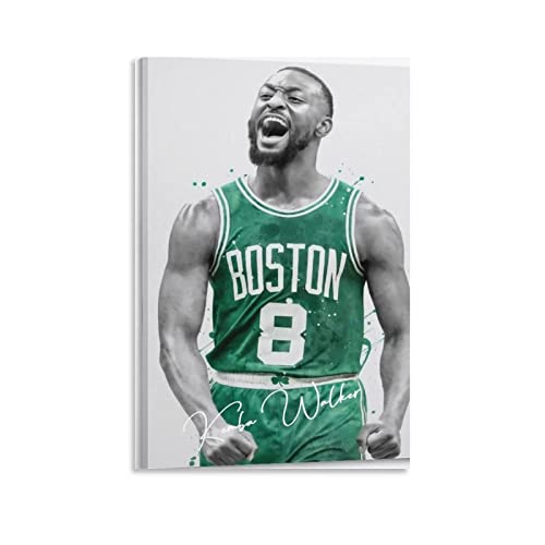 ENQIAOZHANG Druck Auf Leinwand 40x60cm Kemba Walker Poster Canvas Wall Art Pictures for Bedroom Wall Art Gifts Decor Senza Cornice von ENQIAOZHANG