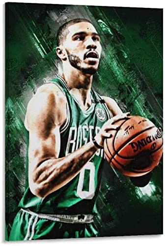 ENQIAOZHANG Druck Auf Leinwand 40x60cm Leggendaria stella del basket Jayson Tatum Stampa fotografica moderna famiglia Camera da letto decor poster Senza Cornice ENQIAOZHANG Druck Auf Leinwand 40x60cm Leggendaria stella del basket Jayson Tatum Stampa fotografica moderna famiglia Camera da letto decor poster Senza Cornice von ENQIAOZHANG