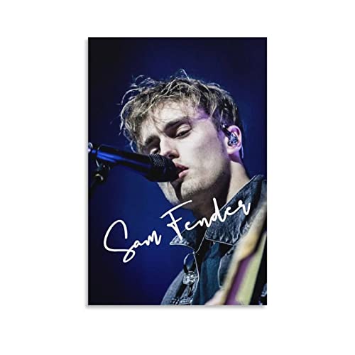 ENQIAOZHANG Foto Auf Leinwand 50x70cm Sam Fender Tela decorativa Wall Art Soggiorno Poster Camera da letto Senza Cornice ENQIAOZHANG Foto Auf Leinwand 50x70cm Sam Fender Tela decorativa Wall Art Soggiorno Poster Camera da letto Senza Cornice von ENQIAOZHANG