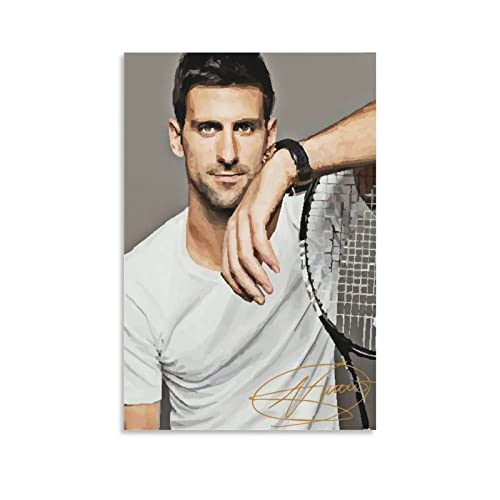 ENQIAOZHANG Foto Auf Leinwand 60x90cm Novak Disc Jockeyokovic Tela Wall Art Soggiorno Poster Camera da letto Decor Pittura Senza Cornice ENQIAOZHANG Foto Auf Leinwand 60x90cm Novak Disc Jockeyokovic Tela Wall Art Soggiorno Poster Camera da letto Decor Pittura Senza Cornice von ENQIAOZHANG