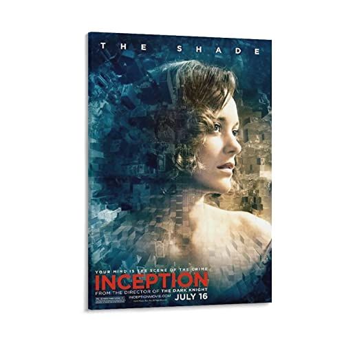 ENQIAOZHANG Kunstdruck Poster 40x60cm Inception Azione Sci-Fi Film Picture Print Modern Family Bedroom Decor Posters Senza Cornice von ENQIAOZHANG