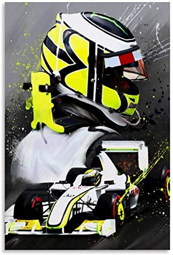 ENQIAOZHANG Leinwand Bilder 50x70cm Jenson Alexander Lyons Bottone British Formula Racing Driver Poster Canvas Wall Art Room Pictures for Bedroom Gifts Decor Senza Cornice ENQIAOZHANG Leinwand Bilder 50x70cm Jenson Alexander Lyons Bottone British Formula Racing Driver Poster Canvas Wall Art Room Pictures for Bedroom Gifts Decor Senza Cornice von ENQIAOZHANG