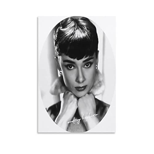 ENQIAOZHANG Leinwand Bilder 60x80cm Audrey Hepburn Poster Soggiorno Camera da letto Pittura Opera d'arte Senza Cornice ENQIAOZHANG Leinwand Bilder 60x80cm Audrey Hepburn Poster Soggiorno Camera da letto Pittura Opera d'arte Senza Cornice von ENQIAOZHANG