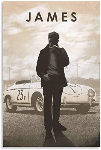 ENQIAOZHANG Leinwand Bilder 60x90cm Auto d'epoca Legends James Poster Decorazione Soggiorno Camera da letto Pittura Senza Cornice ENQIAOZHANG Leinwand Bilder 60x90cm Auto d'epoca Legends James Poster Decorazione Soggiorno Camera da letto Pittura Senza Cornice von ENQIAOZHANG