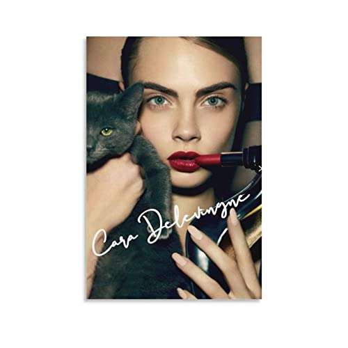 ENQIAOZHANG Leinwand Bilder 60x90cm Cara Delevingne Poster Canvas Wall Art Pictures for Bedroom Wall Art Gifts Decor Senza Cornice ENQIAOZHANG Leinwand Bilder 60x90cm Cara Delevingne Poster Canvas Wall Art Pictures for Bedroom Wall Art Gifts Decor Senza Cornice von ENQIAOZHANG