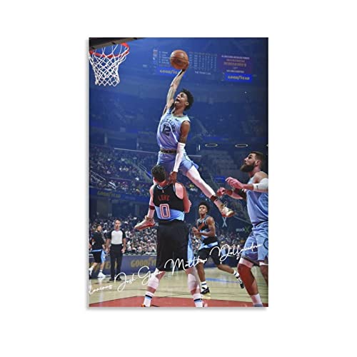 ENQIAOZHANG Leinwand Druck Poster 30x50cm Jonas Valančiūnas Josh Green Matthew Dellavedova Poster Decorazione Soggiorno Camera da letto Pittura Senza Cornice von ENQIAOZHANG