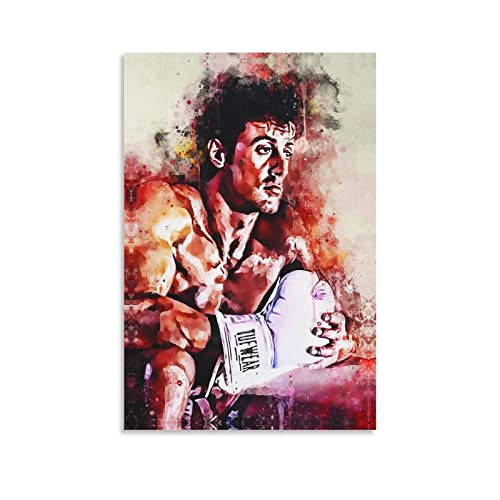 ENQIAOZHANG Leinwand Druck Poster 30x50cm Sylvester Stallone Decorative Canvas Wall Art Soggiorno Poster Camera da letto Senza Cornice ENQIAOZHANG Leinwand Druck Poster 30x50cm Sylvester Stallone Decorative Canvas Wall Art Soggiorno Poster Camera da letto Senza Cornice von ENQIAOZHANG