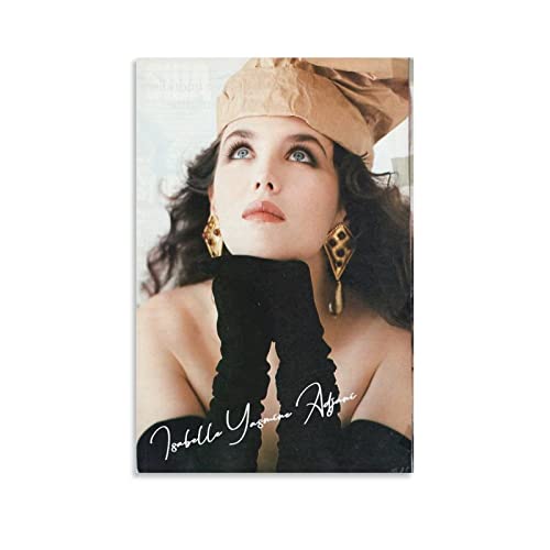 ENQIAOZHANG Leinwand Wandkunst Malerei 60x80cm Isabelle Yasmine Adjani Poster Canvas Wall Art Pictures for Bedroom Wall Art Gifts Decor Senza Cornice ENQIAOZHANG Leinwand Wandkunst Malerei 60x80cm Isabelle Yasmine Adjani Poster Canvas Wall Art Pictures for Bedroom Wall Art Gifts Decor Senza Cornice von ENQIAOZHANG