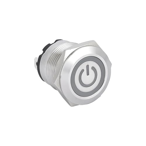 1 STÜCKE 19 MM hochstrom 20A edelstahl druckschalter(19MM 10NO_MOMENTARY_220V) von ENRHQENK