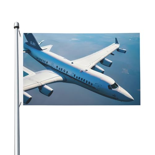 Bedruckte doppelseitige Flagge für den Innen- und Außenbereich, dekorativ, Größe 90 x 152 cm von ENRPTY