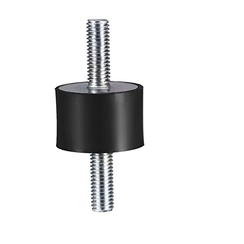 Gummi Shock Pad， Gummi-Abstandshalter 1 Stück, Vibrationsisolatorhalterung mit M8-Bolzen, Anti-Vibrations-Gummisolator for Fitnessgeräte, stoßdämpfend(M8x23 D30xH20) von ENSDIEPLS