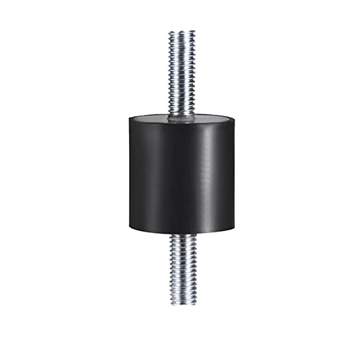 Gummi Shock Pad， Gummi-Abstandshalter 1 Stück, Vibrationsisolatorhalterung mit M8-Bolzen, Anti-Vibrations-Gummisolator for Fitnessgeräte, stoßdämpfend(M8x23 D30xH30) von ENSDIEPLS