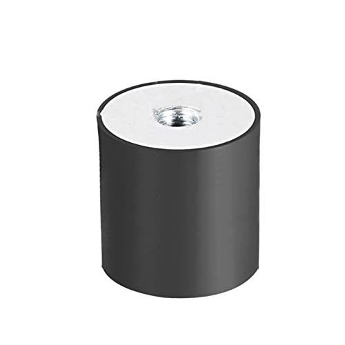 Gummi Shock Pad， Gummi-Abstandshalter 1 Stück M6 M8 Innengewinde-Vibrationsisolator ersetzt Anti-Vibrations-Pads, flacher, geräuschloser Basisblock, stoßdämpfend(M6 D20xh20) von ENSDIEPLS