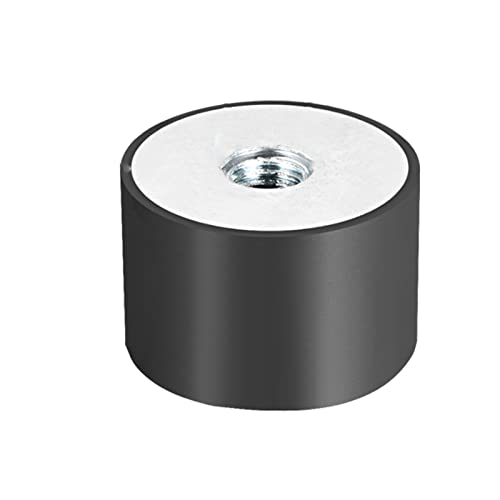 Gummi Shock Pad， Gummi-Abstandshalter 1 Stück M6 M8 Innengewinde-Vibrationsisolator ersetzt Anti-Vibrations-Pads, flacher, geräuschloser Basisblock, stoßdämpfend(M8 D30xh20) von ENSDIEPLS