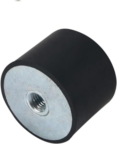 Gummi Shock Pad， Gummi-Abstandshalter 1 Stück M8, Vibrationsisolatoren ersetzen Anti-Vibrations-Pads, flache, geräuschlose Blockbasis, stoßdämpfend(M8 25x25mm) von ENSDIEPLS
