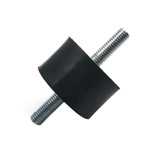Gummi Shock Pad， Gummi-Abstandshalter 1 stücke M8x23m Doppel Außengewinde Stille Anti Vibration Isolator Dämpfer, 20/25/30/40mm Typ stoßdämpfend(M8x23m 20x20mm) von ENSDIEPLS