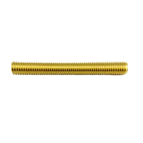 Stange mit Vollgewinde, 1 STÜCKE Kupfer Vollgewinde Stange Schraube Messing Vollgewinde Bolzen Stange Bolzen Messing Gewinde Zahn Streifen L: 250 MM(M4 250mm) von ENSDIEPLS