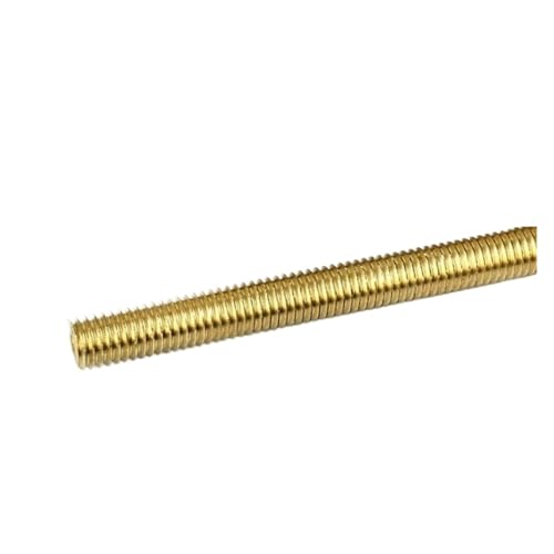Stange mit Vollgewinde, 1 stücke M2 M2.5 M3 M4 M5 M6 M8 M10 M12 Messing Volle Solide Stud Metric Bolzen 250MM for Elektronische Mechanische Ausrüstung(250MM M3) von ENSDIEPLS