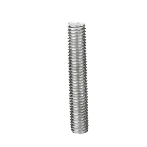 Stange mit Vollgewinde, M2 M2,5 M3 M4 M5 M6 304 Edelstahl Vollgewindestange Schraubstange Kopfloser Bolzen Gewinde Vollgewinde Stange Bolzenlänge 16mm-500mm (5 Stück)(M3x140mm) von ENSDIEPLS