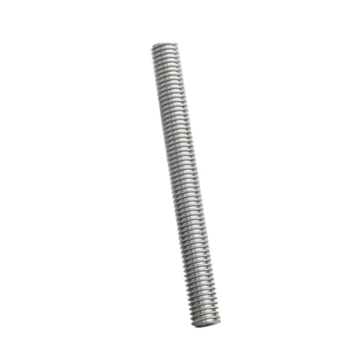 Stange mit Vollgewinde, M2 M2,5 M3 M4 M5 M6 M8 M10 M12 304 Edelstahl Vollgewinde Stangenbolzen Drahtbolzen Zahnstab Länge 150~500 mm (1 Stück)(M4x500mm) von ENSDIEPLS