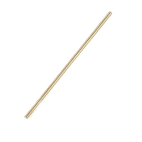 Stange mit Vollgewinde, Messing-Gewindestange M2 M2,5 M3 M4 M5 M6 * 100/150/200/250 mm, metrische Messingschraube, Vollgewinde, Schaftstange, Bolzen (2 Stück)(M2.5x150) von ENSDIEPLS