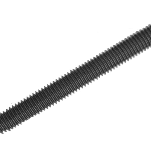 Stange mit Vollgewinde, Schraubensteigung Kohlenstoffstahl Vollzahnschraube 8.8 Güteklasse M2 M2.5 M3 M4 M6 M8 M10 M12 M24 M27 Härten Schwärzen Vollgewindeschraube Stangenschaftmutter 1St(M5 1000mm) von ENSDIEPLS