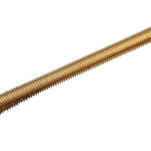 Stange mit Vollgewinde, Schraubensteigung M2 M2,5 M3 M4 M5 M6 M8 M10 M12 Vollgewindeschraube Kupferstange 30 mm 40 mm 50 mm 60 mm 70 mm Gewindezahnstreifen Stangenwellenmutter (1 Stück)(M3 30mm) von ENSDIEPLS