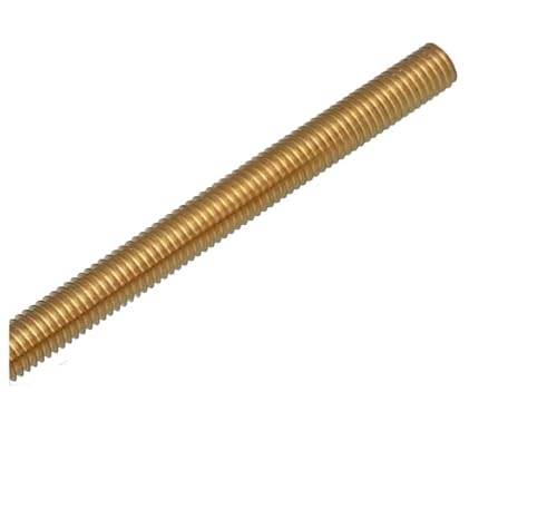 Stange mit Vollgewinde, Schraubensteigung Messingschraubenstange Gewindezahnstreifen M2 M2,5 M3 M4 M5 M6 M8 M10 M12 M14 M16 M18 M20 Vollgewindeschraubenstangenwellenmutter (1 Stück)(M20 250mm) von ENSDIEPLS