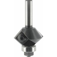 Ent European Norm Tools - ent 20293 Wendeplatten Fasefräser hw, Schaft (s) 8 mm, Durchmesser (d) 32 mm, nl 12 mm, e 45°, mit Kugellager von ENT EUROPEAN NORM TOOLS