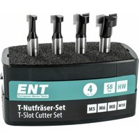 ENT Fräserkassette HW 4-teilig in Kunststoffbox von ENT EUROPEAN NORM TOOLS