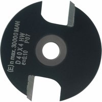 Ent European Norm Tools - ent Scheibennutfräser 4mm Fräser zum Nuten und Schlitzen - ohne Frässpindel, hw von ENT EUROPEAN NORM TOOLS