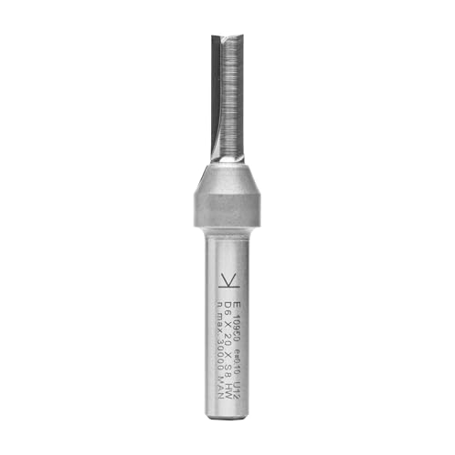 ENT 10950 Nutfräser VHW, Schaft (S) 8 mm, Durchmesser (D) 6 mm, NL 20 mm, SL 32 mm, GL 69 mm, mit VHW Grundschneide von ENT European Norm Tools