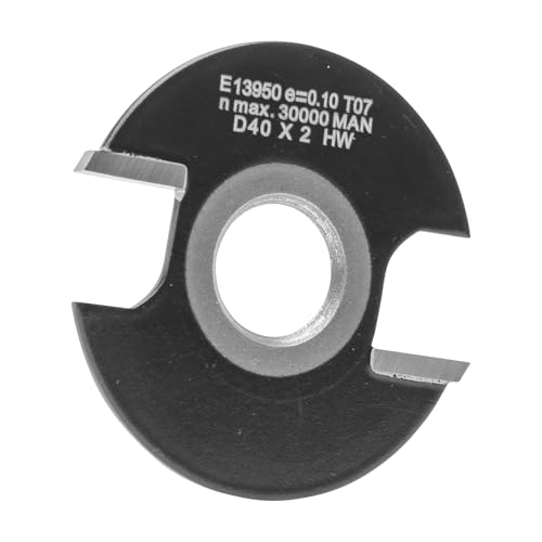 ENT 13950 Scheibennutmesser HW, Durchmesser (D) 40 mm, NL 2 mm, mit Senkbohrung von ENT European Norm Tools
