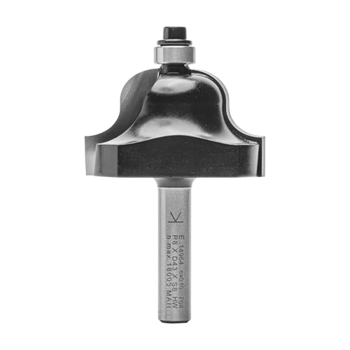 ENT 14964 Römischer Profilfräser HW, Schaft (S) 8 mm, Durchmesser (D) 43 mm, NL 25 mm, R 8 mm, SL 32 mm, mit Kugellager von ENT European Norm Tools