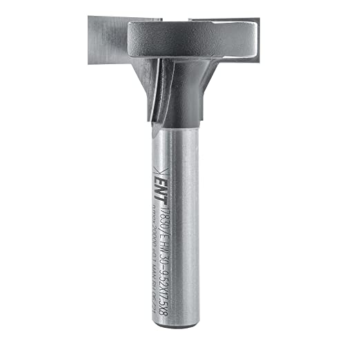 ENT 17830 T-Nutfräser für Regalsysteme HW, Schaft (S) 8 mm, Durchmesser (D1) 30 mm, (NL2) 8 mm, mit Rundungsprofil, für Haken und Winkel von ENT European Norm Tools