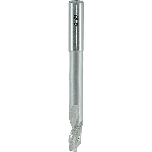 ENT 30020 Spiral-Bohrnutenfräser HS, Schaft (S) 8 mm, Durchmesser (D) 4 mm, NL1 16 mm, NL2 45 mm, Z1, GL 90 mm von ENT European Norm Tools