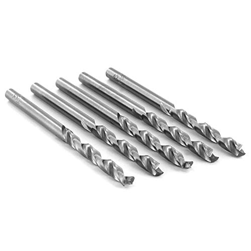 ENT 50035 Holzbohrer Ø 3,5 mm im 5er Pack, HSS-G, mit Zentrierspitze und Vorschneider, Nutzlänge 31 mm, Gesamtlänge 63 mm - geschliffene Premium HSS Holzspiralbohrer von ENT European Norm Tools