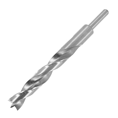 ENT 50419 Holzspiralbohrer Ø 19 mm, extra lang 200 mm, HSS-G, mit Zentrierspitze und Vorschneider, NL 135 mm, Schaft zylindrisch von ENT European Norm Tools