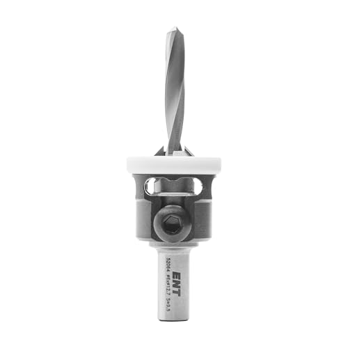 ENT 52064 Versenker 90° mit Tiefenanschlag HW, Bohrdurchmesser (D2) 5,0 mm, Versenker (D1) 12,7 mm, L 51 mm von ENT European Norm Tools