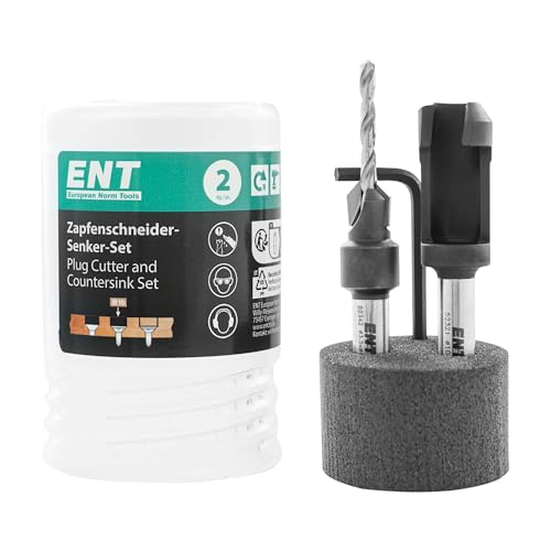 ENT 52430 Zapfenschneider-Senker-Set HW, Bohrer Ø 3,5 mm, Versenker Ø 10 mm, E 90 °, Zapfen 19x10 mm ENT 52430 Zapfenschneider-Senker-Set HW, Bohrer Ø 3,5 mm, Versenker Ø 10 mm, E 90 °, Zapfen 19x10 mm von ENT