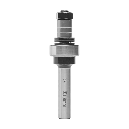 ENT 14000 Aufnahmedorn Schaft (S) 8 mm, Durchmesser (D) 6,35 mm, NL 13 mm, SL 34,5 mm, GL 68 mm, mit Kugellager von ENT European Norm Tools