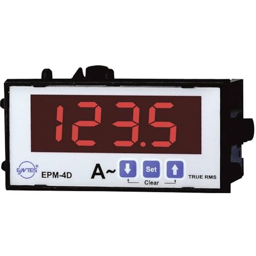ENTES® epm-4d-48 Gerät zur Messung der Einphasen-CA programmierbar eingebaut von ENTES